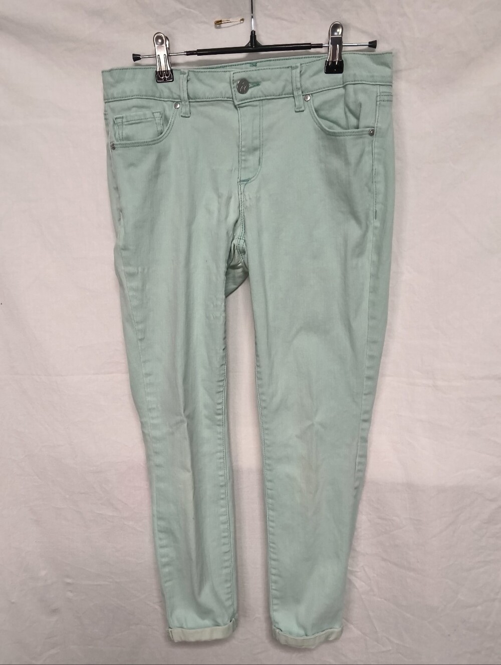 Women’s Mint Green Skinny Jeans